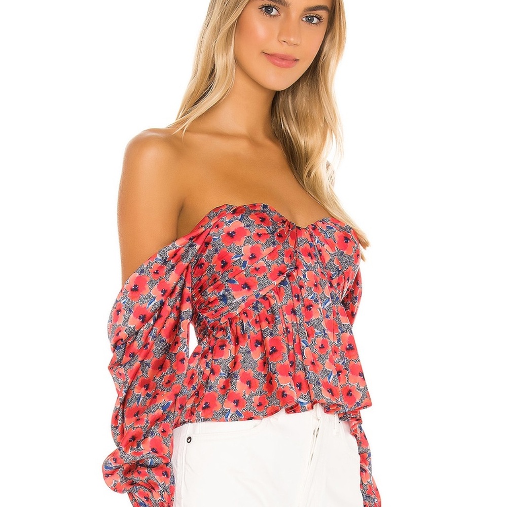 Floral Off-Shoulder Top